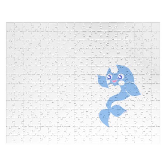 Unicorn of the sea narwhal humor Jigsaw Puzzles