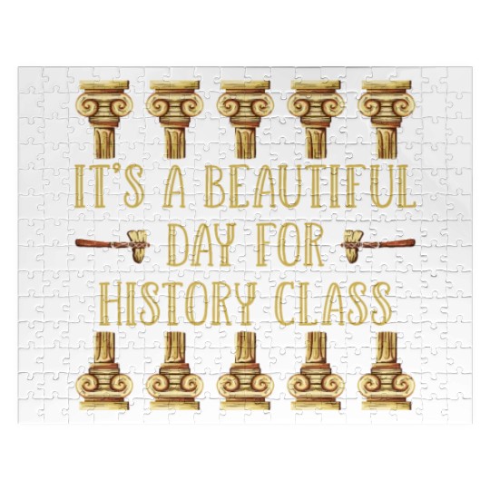 I Teach History Teacher Jigsaw Puzzles