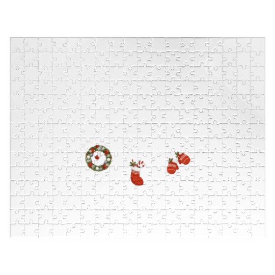 Winter dreamcatcher Christmas Lamb Jigsaw Puzzles