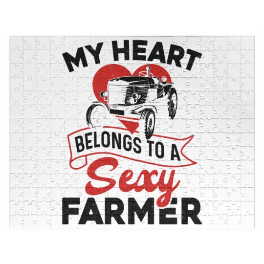 Farming Farmer Girl Wife Jigsaw Puzzles