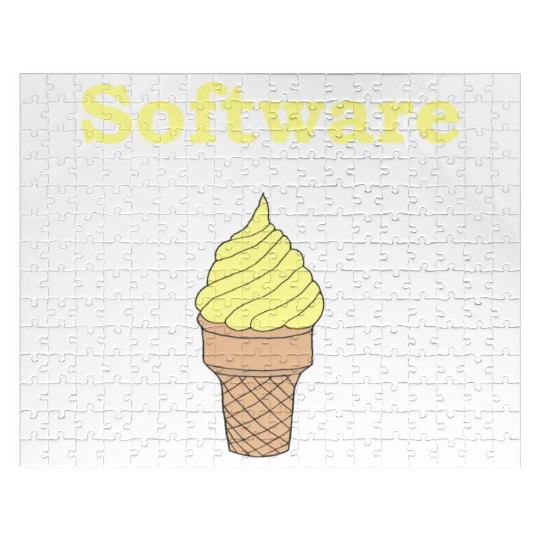 Software Vanilla Ice Cream Jigsaw Puzzles
