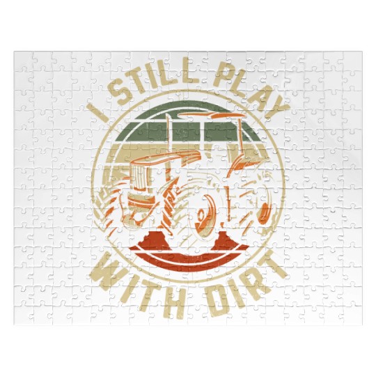 Farming Farmer Vintage Tractor Jigsaw Puzzles