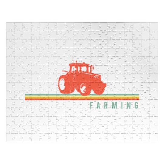 Farming Farmer Retro Vintage Jigsaw Puzzles