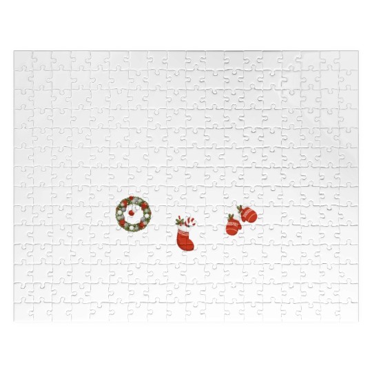 Winter dreamcatcher Christmas Capricorn Jigsaw Puzzles