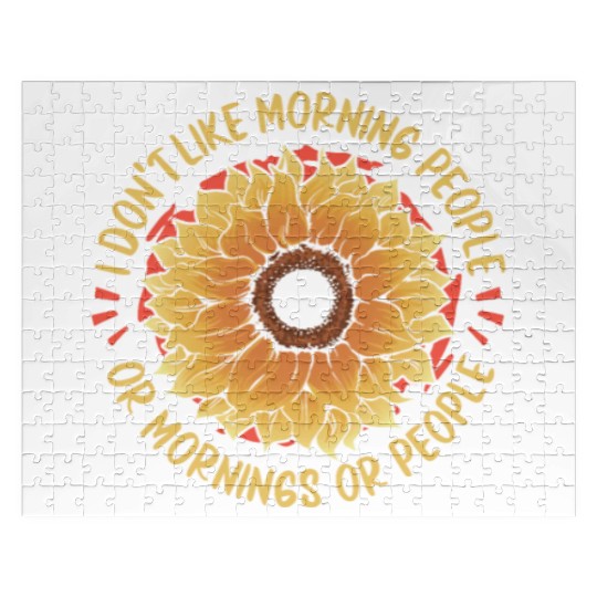 Sunflower Gardening Jigsaw Puzzles