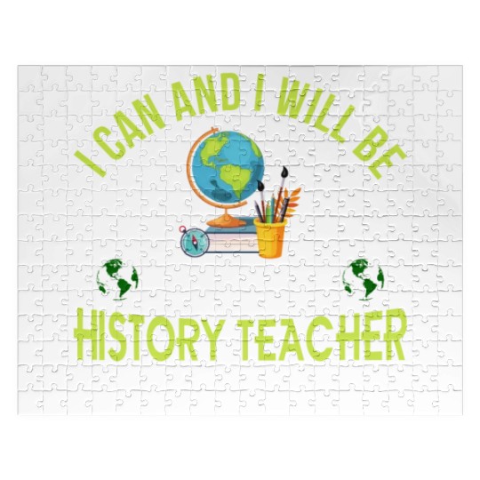 i can and i will be the best History Teacher Jigsaw Puzzles