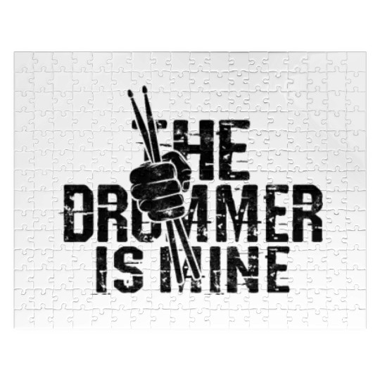 The drummer is mine - drummer Jigsaw Puzzles