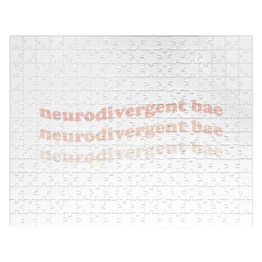 Neurodivergent Bae Jigsaw Puzzles