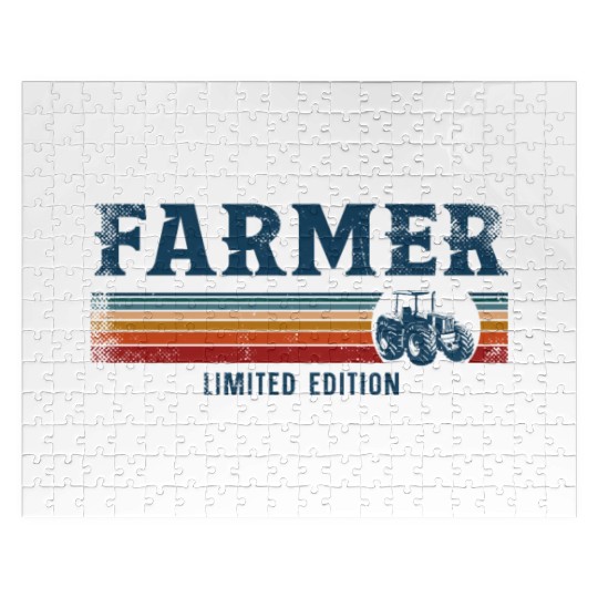 Farming Farmer Retro Vintage Jigsaw Puzzles
