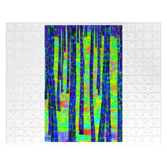 Neon Forest Jigsaw Puzzles