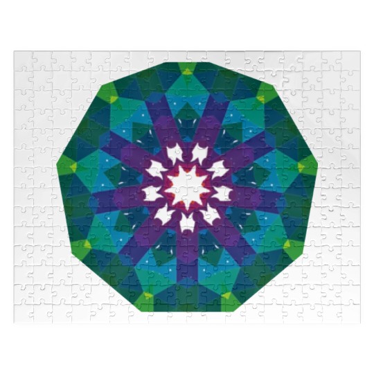 Dark Green Sign Jigsaw Puzzles