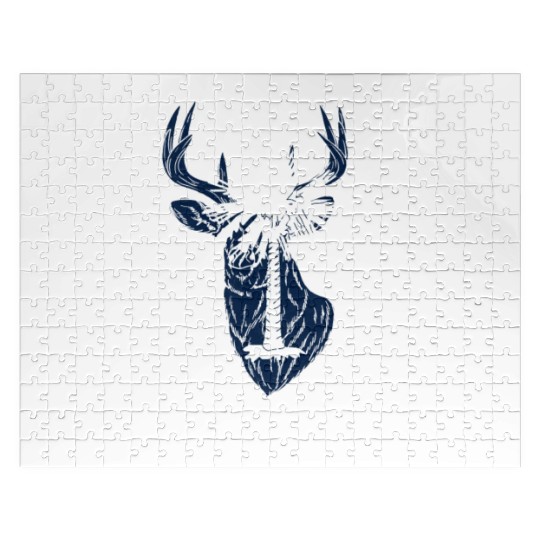 South Carolina Deer Hunting Buck Stag Hunter Jigsaw Puzzles