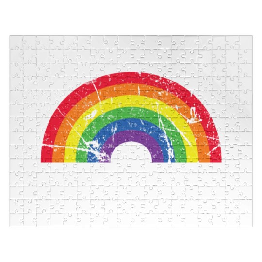 Proud Ally Lgbt Ally Rainbow Pride Month Gay Jigsaw Puzzles
