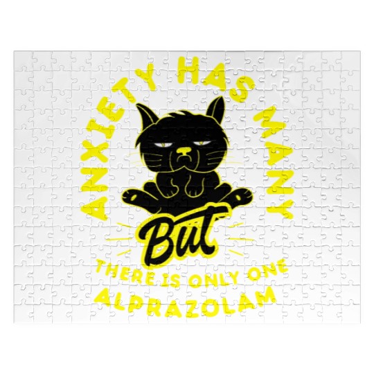 ANXIETY HAS MANY Jigsaw Puzzles