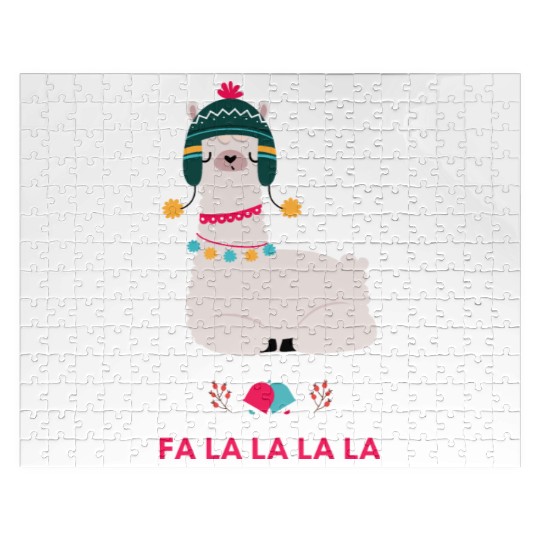 Fa La La La LLama ! Jigsaw Puzzles