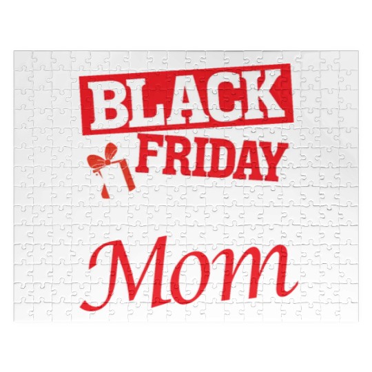 Black Friday Team Mom Jigsaw Puzzles