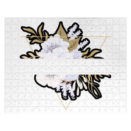 Anti-Hero Flower Text Gift Music Fan Lover Jigsaw Puzzles