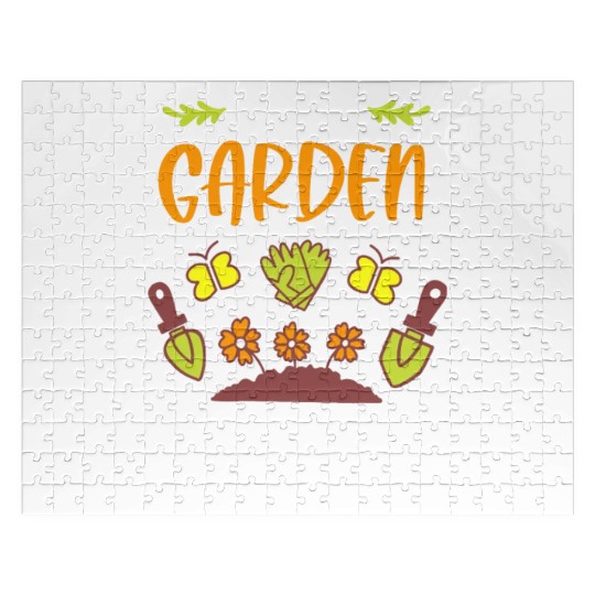 Funny Gardeners Life's A Garden Dig It Gardening Jigsaw Puzzles
