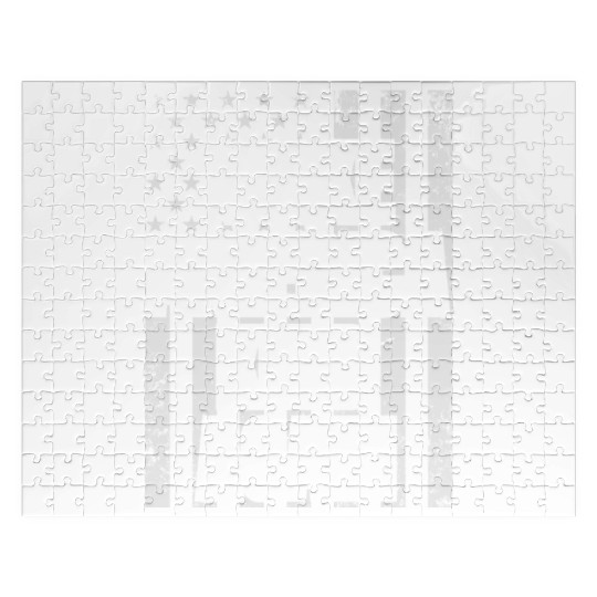 Make America Kind Again Patriotic USA Flag Jigsaw Puzzles