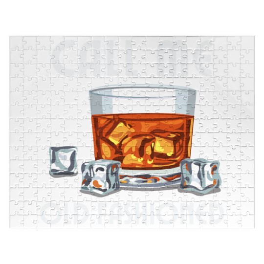 Call Me Old Fashioned. Funny Whiskey. Jigsaw Puzzles
