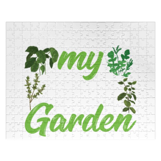 Check Out My Herb Garden Herbalist Herbs Gardening Jigsaw Puzzles