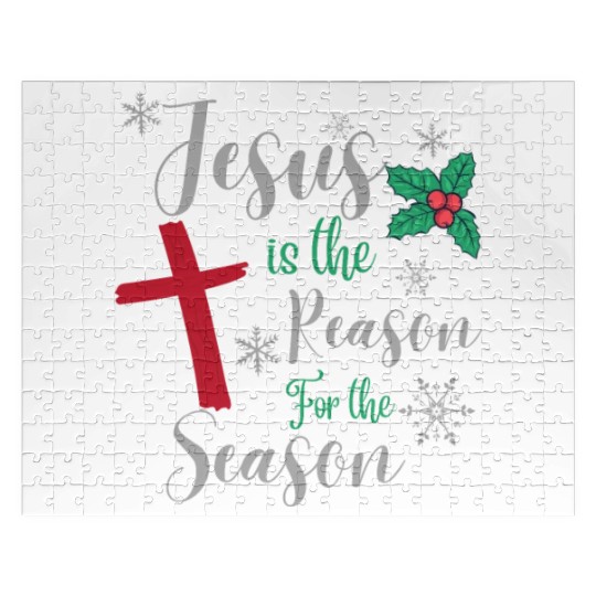 Jesus Is The Reason For The Season Jigsaw Puzzles