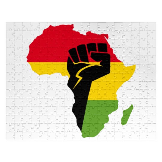 African Black Power Jigsaw Puzzles