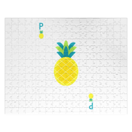 Open Faced Chinese Poker Pineapple Jigsaw Puzzles