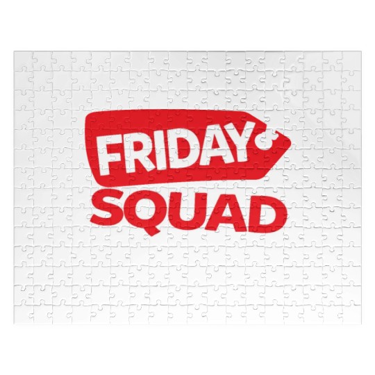 Black Friday Squad Challenge Accepted Jigsaw Puzzles