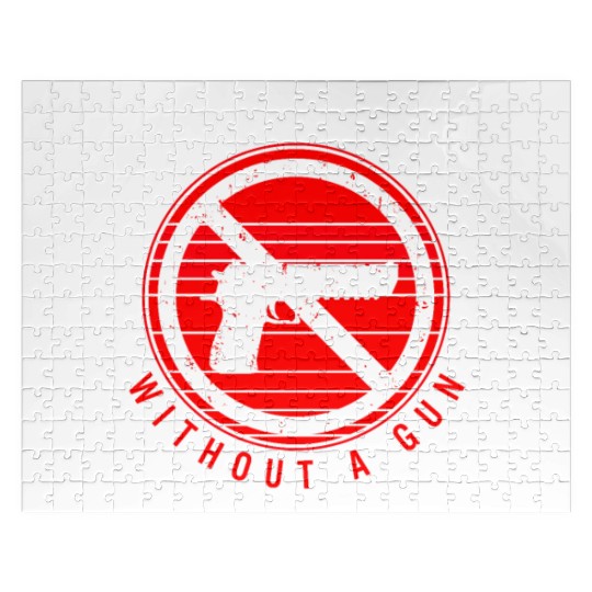 Socialist Is Just A Communist Gun Jigsaw Puzzles,