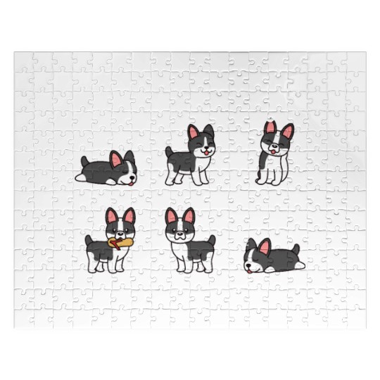 Boston Terrier Daily To Do List Jigsaw Puzzles