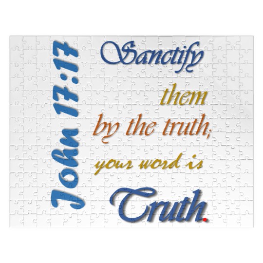 John 17:17 Sharing Scripture Jigsaw Puzzles
