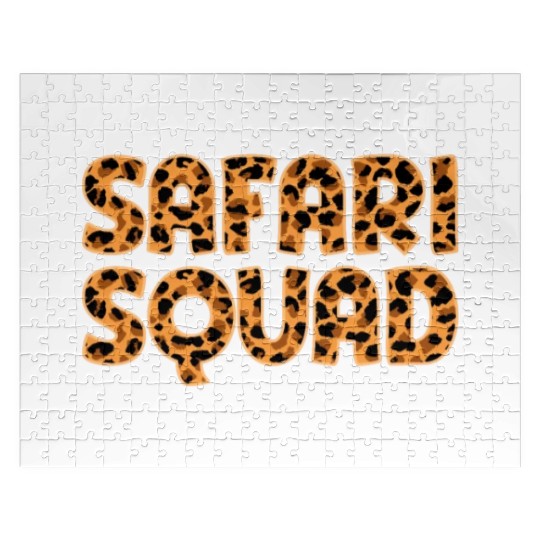 Safari Squad - African Safari Adenventures Jigsaw Puzzles