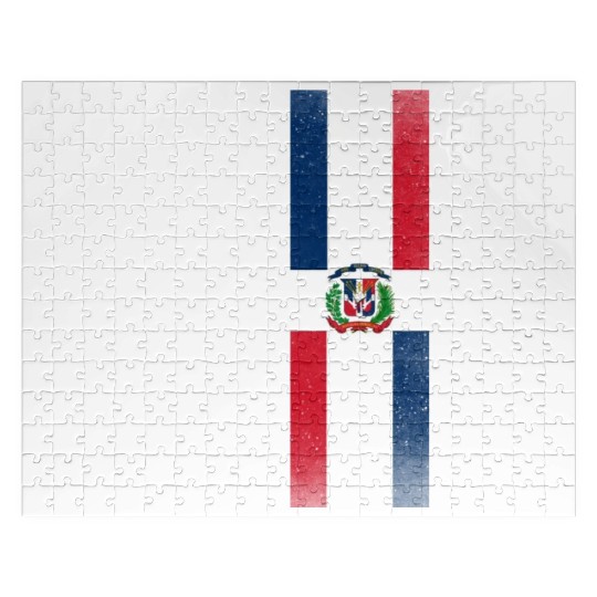 Dominican Republic Design for Dominican Americans Jigsaw Puzzles
