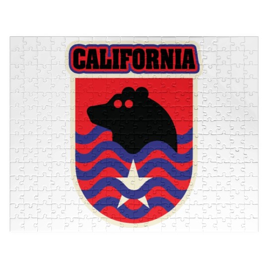 US States CALIFORNIA Jigsaw Puzzles