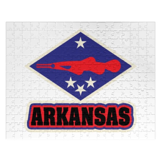 US States ARKANSAS Jigsaw Puzzles