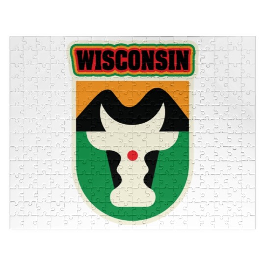 US States WISCONSIN Jigsaw Puzzles