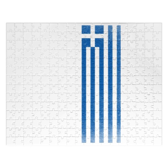 Greece Design for proud Greek Americans Jigsaw Puzzles