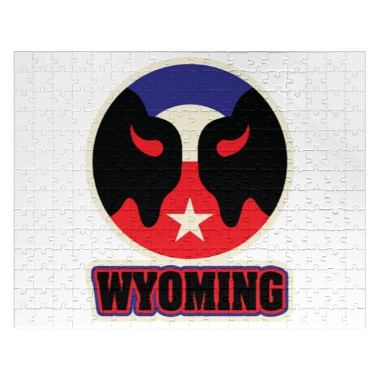 US States WYOMING Jigsaw Puzzles