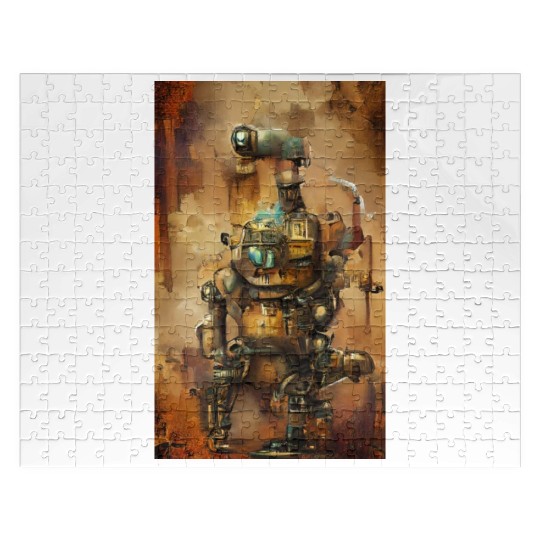 Rusty robot Jigsaw Puzzles