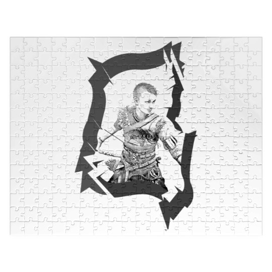 Son kratos,god of war. PS 4 Jigsaw Puzzles