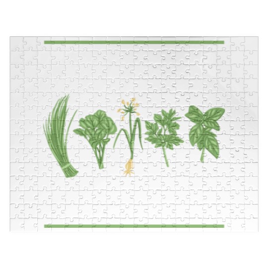 Herbs Gardener Herb Herbalist Herbalism Gardening Jigsaw Puzzles