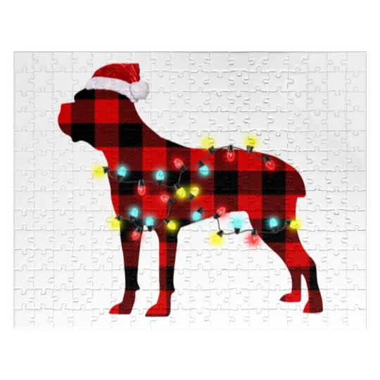 Cane Corso Christmas Dog Lover Pajamasa Jigsaw Puzzles
