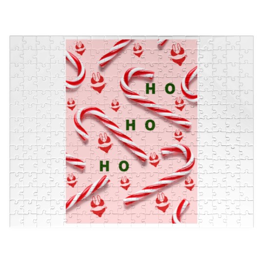 Funny Christmas Candy Canes Jigsaw Puzzles