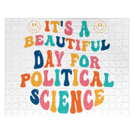 Its a beautiful Day for Political Science Jigsaw Puzzles