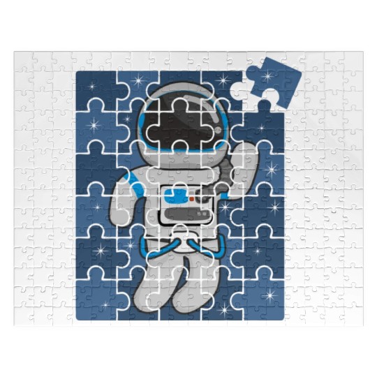 Autism Spaceman Astro Cosmo Space Lover Autism Awa Jigsaw Puzzles