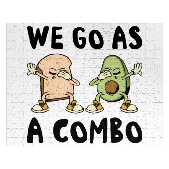 Siblings Avocado Toast Combo Big Sister Brother Jigsaw Puzzles