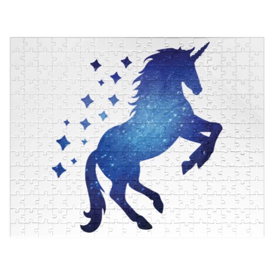 Cosmic Unicorn Outer Space Unicorn Galaxy Jigsaw Puzzles