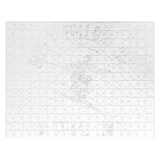 Funny Ski Don'T Follow Me Skiing Freestyle Skier Jigsaw Puzzles