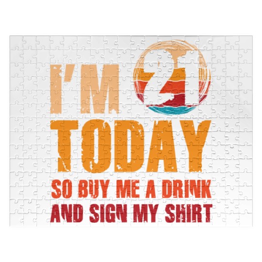 Its my Birthday Sign My Jigsaw Puzzles